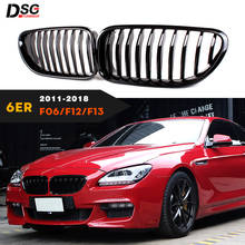 Gloss Black ABS Front Bumper Grill for BMW 6 Series F06 (Gran Coupe) F13 (Coupe) F12 (Cabriolet) 2011 - 2018 (Will Not Fit 6 GT) 2024 - buy cheap