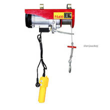 Hot Sale Small electric crane PA400 Mini Portable Hoist Crane 12/20/30m steel wire windlass Small Home Crane Renovation Crane 2024 - buy cheap