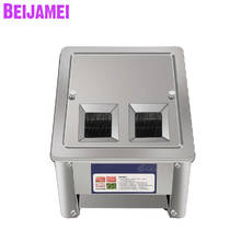 BEIJAMEI Commercial Household Meat Cutting Machine 850W Stainless Steel Automatic Meat Slicer Shred Cutter Machine 2024 - buy cheap