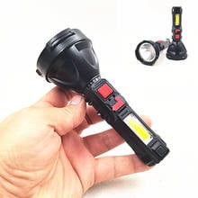 LED Portable Flashlight Outdoor Multi-Function Strong Light Flashlight USB Rechargeable  Side Lights Fishing Lights Strong Light 2024 - buy cheap