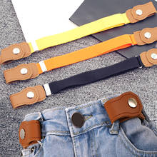 Cinturón elástico sin hebilla para niños, cinturón elástico sin hebilla, ajustable, para niños pequeños 2024 - compra barato