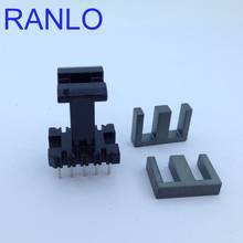 EEL19/13.5/5  vertical 5+5 transformer bobbin frame PC40 soft magnet ferrite core 2024 - buy cheap