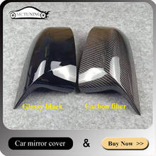 Glossy black Rearview mirror cover X5 G05 X6 G06 M Look type Mirror Cover For X3 G01 X4 G02 2019-IN Carbon cover caps 2024 - buy cheap