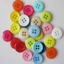 100 Pcs Mixed Heart 4 Holes Resin Sewing Buttons 15mm Scrapbooking DIY Sewing Accessories 2024 - buy cheap