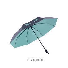 Легкие Зонт для мальчиков женский зонт от дождя для мужчин ветрозащитный складной зонтик личности зонтик 2024 - купить недорого