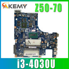 SAMXINNO ACLUA/notificarme stock NM-A273 20E7 para lenovo Z40-70 G50-70M placa base de computadora portátil CPU I3-4030U FRU 5B20G45449 GT820M/GT840M GPU 2024 - compra barato