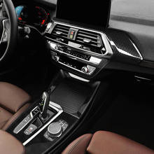 Gearshift-Panel de CD para Interior de coche, accesorios de pegatinas embellecedoras para Reposabrazos de puerta, para BMW X3, X4, G01, G02 2024 - compra barato