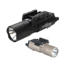 Luz LED para arma táctica SF X300 Ultra, linterna X300U para Rifle de caza, pistola, luz blanca apta para riel Picatinny o Universal de 20mm 2024 - compra barato