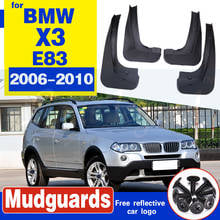 For 2006 - 2010 BMW X3 E83 4PCS Mud Flaps Splash Guards Fender Mudguard Kit Mud Flap Splash Guards Mudguard Car styling 2024 - buy cheap