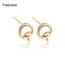 DIY Making Earring Accessories 2020 New Arrival 14K Gold Plated Post Earrings Findings Jewelry Making Supplies 2024 - buy cheap