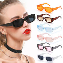 Солнцезащитные очки в стиле ретро, модные дорожные винтажные прямоугольные солнечные очки с защитой UV400, аксессуары в квадратной широкой оправе 2024 - купить недорого
