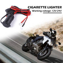 12-24V Car Motorcycle Truck Cigarette Lighter Power Socket Adapter with 10A Fuse+Cable 2024 - buy cheap