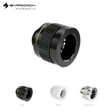 Barrowch Wolverine series 14MM super anti-off hard tube fitting Water Cooling Metal Connector Fitting G1/4'' Thread PETG Acrylic 2024 - buy cheap