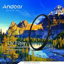 Andoer оригинальный 49 мм УФ ультрафиолетовый фильтр для объектива протектор для Canon Nikon DSLR камеры 2024 - купить недорого