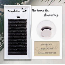 Seashine Hand Made Individual Lashes Premade Fans Easy Fans Mink Lashes Russia Lashes High quality Eyelashes Extension 2024 - buy cheap