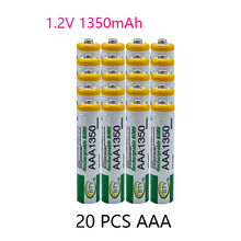 1.2V AAA battery 1350mAh Ni-MH Rechargeable AAA Battery For CD/MP3 players, torches, remote controls 2024 - buy cheap