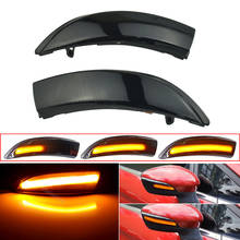 Luz de led para seta dinâmica, espelho retrovisor lateral, indicador sequencial para ford fiesta mk6 vi/uk mk7 2009-17 b-max 2004-17 2024 - compre barato