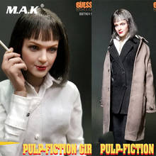 In Stock BBT9011 1/6 Scale Full Set Female Solider PULPFICTION GIRL Mia Wallace Action Figure Model for Fans Gifts 2024 - buy cheap