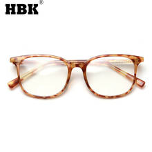 HBK Fashion Computer Square Frame Women Men Anti Blue Light Small Eyewear Blocking Glasses Optical Spectacle Eyeglasses UV400 2024 - buy cheap