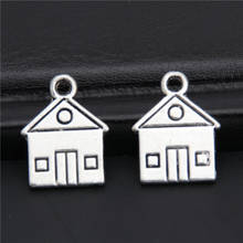 30pcs/lot 16x13mm House Charms Tibetan Silver Color Tone Pendant Handmade Diy Necklace Crafts Jewelry Making Supplies 2024 - buy cheap