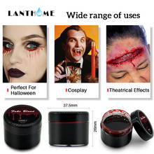 Blood Halloween Fake Wounds Scars Bruises Fake Blood Makeup Body Face Paint Simulation Of Human Vampire Cosplay Ultra-realistic 2024 - buy cheap