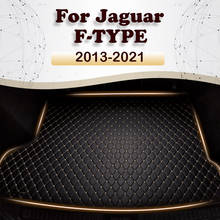 Car trunk mat for Jaguar F-TYPE 2013 2014 2015 2016 2017 2018 2019 2020 2021 Cargo Liner Carpet Interior Parts Accessories Cover 2024 - buy cheap