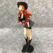 Аниме One Piece Nami Cowboy Ver ПВХ экшн-фигурка Коллекционная модель кукла игрушка 18 см 2024 - купить недорого