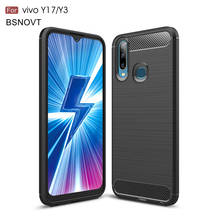 Para Vivo Y17 suave Funda de silicona TPU a prueba de golpes resistente a la suciedad para Vivo Y3 Funda para Vivo Y17 / Vivo Y3 Funda BSNOVT 2024 - compra barato