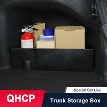 QHCP-caja de almacenamiento para maletero de coche, contenedor para organizar gran capacidad, estiba, Tidying, plástico, lado izquierdo y derecho, negro, para Toyota Camry 2018 2024 - compra barato