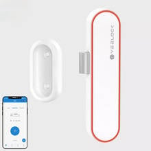 Новый смарт-замок xiaomi YEELOCK для ящиков и шкафов, электронный БЕСКЛЮЧЕВОЙ Bluetooth-переключатель с приложением для разблокировки, защита от кражи, для безопасности детей 2024 - купить недорого