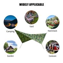 Tourist Awning Canopy Tarp Tent Shade Ultralight Garden Camping Sunshade Waterproof Canopy Hammock Camouflage Outdoor Shelt H1I4 2024 - buy cheap