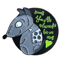 Frankenweenie Inspired Brooch Tim Doggie pin your dog is alive accessory 2024 - buy cheap