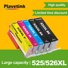 Чернильный картридж Plavetink для Canon PGI 525 PGI525 PGI-525 CLI 526 для PIXMA iP4850 iP4950 MG5150 MG5250 MG6150 MG8150 2024 - купить недорого