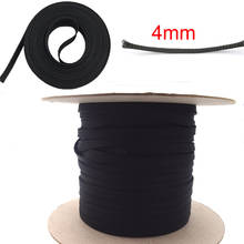 Dropship 10M Black Insulated Braid Sleeving 4mm Tight PET Wire Cable Gland Protection Cable Sleeve 10Meter 2024 - buy cheap