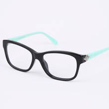Gafas de acetato para mujer, lentes transparentes con montura para miopía óptica, graduadas, 2020 2024 - compra barato