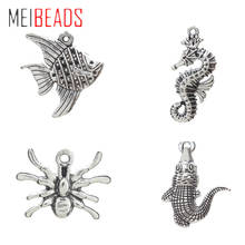 MEIBEADS 27 Style Animal Vintage Pendant for Women Creative Men Bracelet Fashion Necklace for DIY Jewelry Making New Arrival 2024 - buy cheap