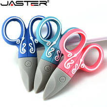 JASTER 2020 New USB 2.0 plastic scissors model usb flash drive 4GB 8GB 16GB 32GB 64GB pendrive memory stick gift free shipping 2024 - buy cheap