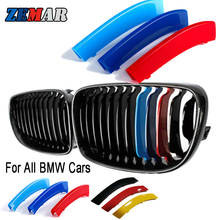 Front Grille Trim Strips For BMW E46 E90 E60 E39 E36 F30 F10 F20 X5 E70 E53 G30 E91 E92 E93 E87 X3 E83 F25 X6 E71 F31 F22 F34 X1 2024 - купить недорого