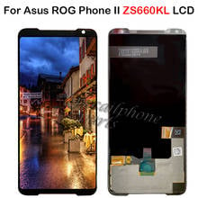 AMOLED для ASUS ROG Phone 2 Phone2 phoneii ZS660KL ЖК-дисплей + ремонт товара для ZS660KL LCD 2024 - купить недорого