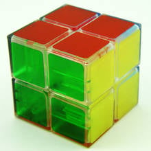 LanLan 2x2x2 Magic Cube Toys for Children neo cube Transparent Cubo Magico Professional Speed Puzzle Antistress Toys 2024 - buy cheap
