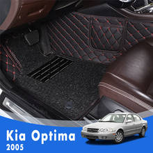 For Kia Optima 2005 Luxury Double Layer Wire Loop Car Floor Mats Carpets Floor Liner Custom Auto Styling Interior Accessories 2024 - buy cheap