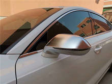 Capa para retrovisor lateral de carro audi a7 s7 rs7, capa para espelho retrovisor, 2011 2015 2017, 4 pçs direito e esquerdo 2024 - compre barato