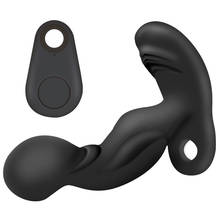 Remote Anal Plug Vibrator Silicone Male Prostate Massager Butt Plug Anus Vibrating Sex Toy For Men G-Spot Stimulate Sex Product 2024 - buy cheap
