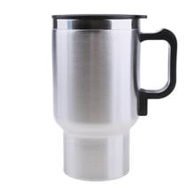 500ml Heating Cup Car Insulation Heating Cup12V Stainless Steel Travel Drink Milk Water Tea Coffee Bottle Warmer Heated Mug Cup 2024 - buy cheap