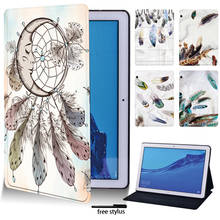 Tablet Cover Case for Huawei MediaPad T3 8.0"/T3 10 9.6"/T5 10 10.1" PU Leather Stand Case for MediaPad M5 Lite 10.1"/M5 10.8" 2024 - buy cheap