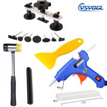 YSYOGL Remove Dents Car Dent Repair Tool Auto Body Suction Cup dent puller kit car body repair Hand Tool Set 20W Glue Gun Hammer 2024 - buy cheap