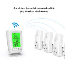 Digital Wireless Wifi Thermostat Room Temperature Controller Heating and Cooling Function with Remote Control & LCD Backlight 2024 - buy cheap