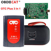 DHL Бесплатная OTC плюс 3 в 1 диагностический инструмент для V-olvo для N-issan C-onsult для V-olvo OBD2 сканер GTS с HDD 2024 - купить недорого