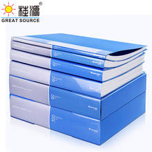 Display Book  Project Folder Presentation Book A4 PP 100 Transparent Pockets Fancy Candy Color(3PCS) 2024 - buy cheap