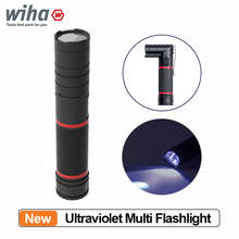 Wiha Ultraviolet Multifunction Flashlight Car Survival Hammer Strong Magnetic Adsorption 4 Level Waterproof Portable Flashlight 2024 - buy cheap